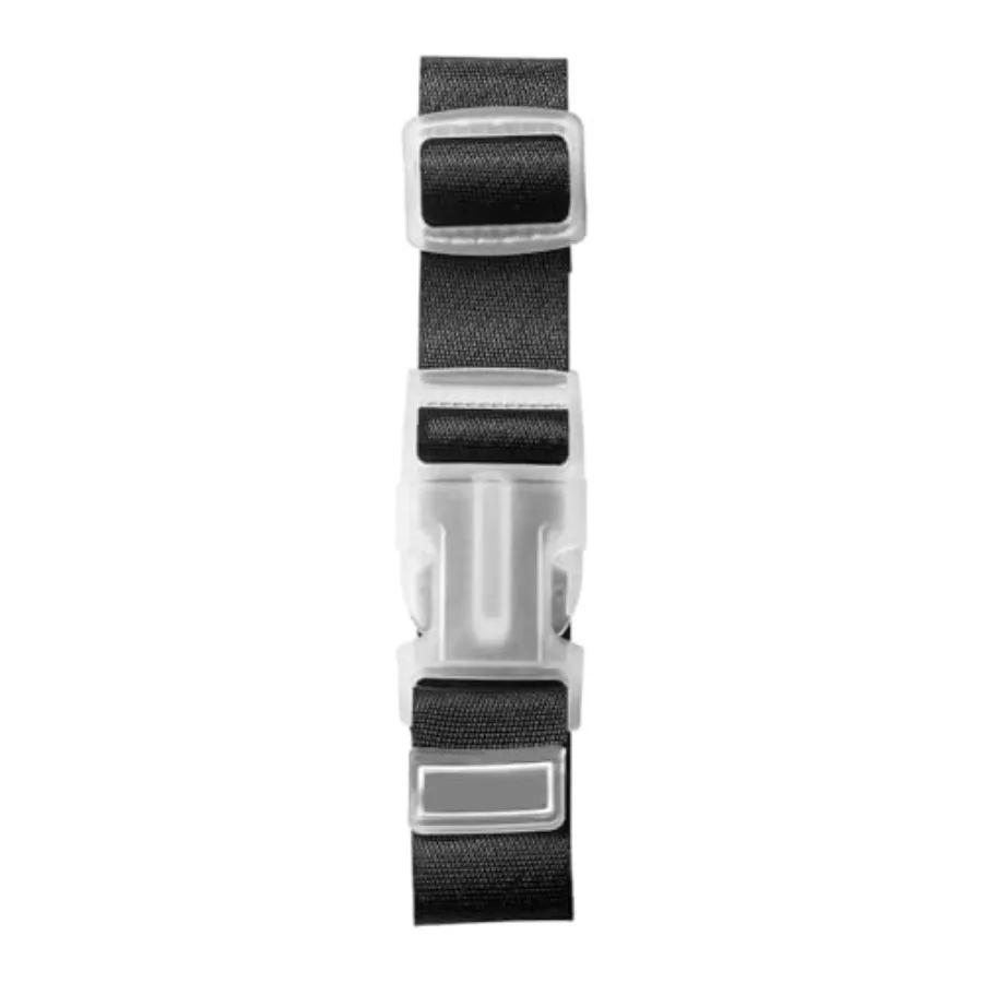 , Heavy Duty Luggage Straps for Travel, Adjustable Jacket Holder Luggage Accessories Black 1P