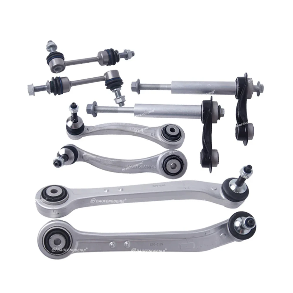 

For BMW X5 F15 E70 X6 F16 E71 XDrive 35i 50i Suspension Control Arm Kit 10pcs Rear Ball Joint Assembly 33326796002