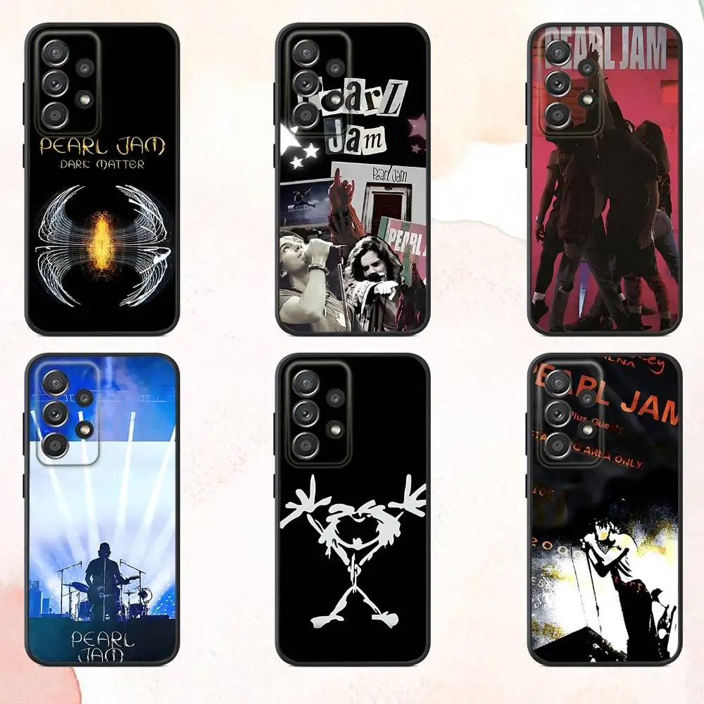 

P-Pearl Dark Matter J-Jam Phone Case For Samsung S25,S24,S21,S22,S23,S30,Ultra,S20,Plus,Fe,Lite,Note,10,9,5G Black Cover