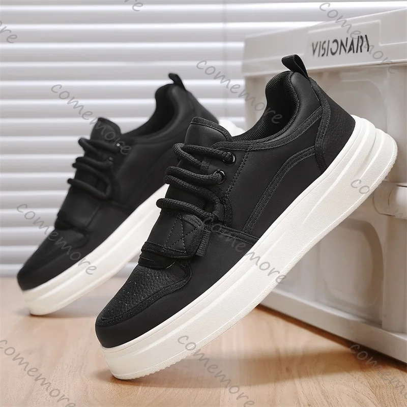 Men Comfortable Walking Sport Shoes New Trendy Lightweight Breathable Non Slip Chunky Casual Sneakers Male Outdoor Footwears