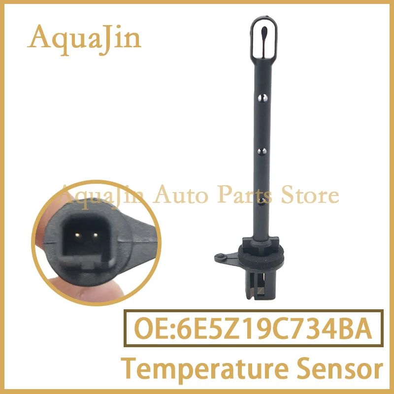 Sensor de temperatura del evaporador A/C 6E5Z19C734BA para Ford Fusion 2006 ~ 2012 Zephyr Mercury Milan Lincoln MKZ 2007 OE 6E5Z-19C734-BA