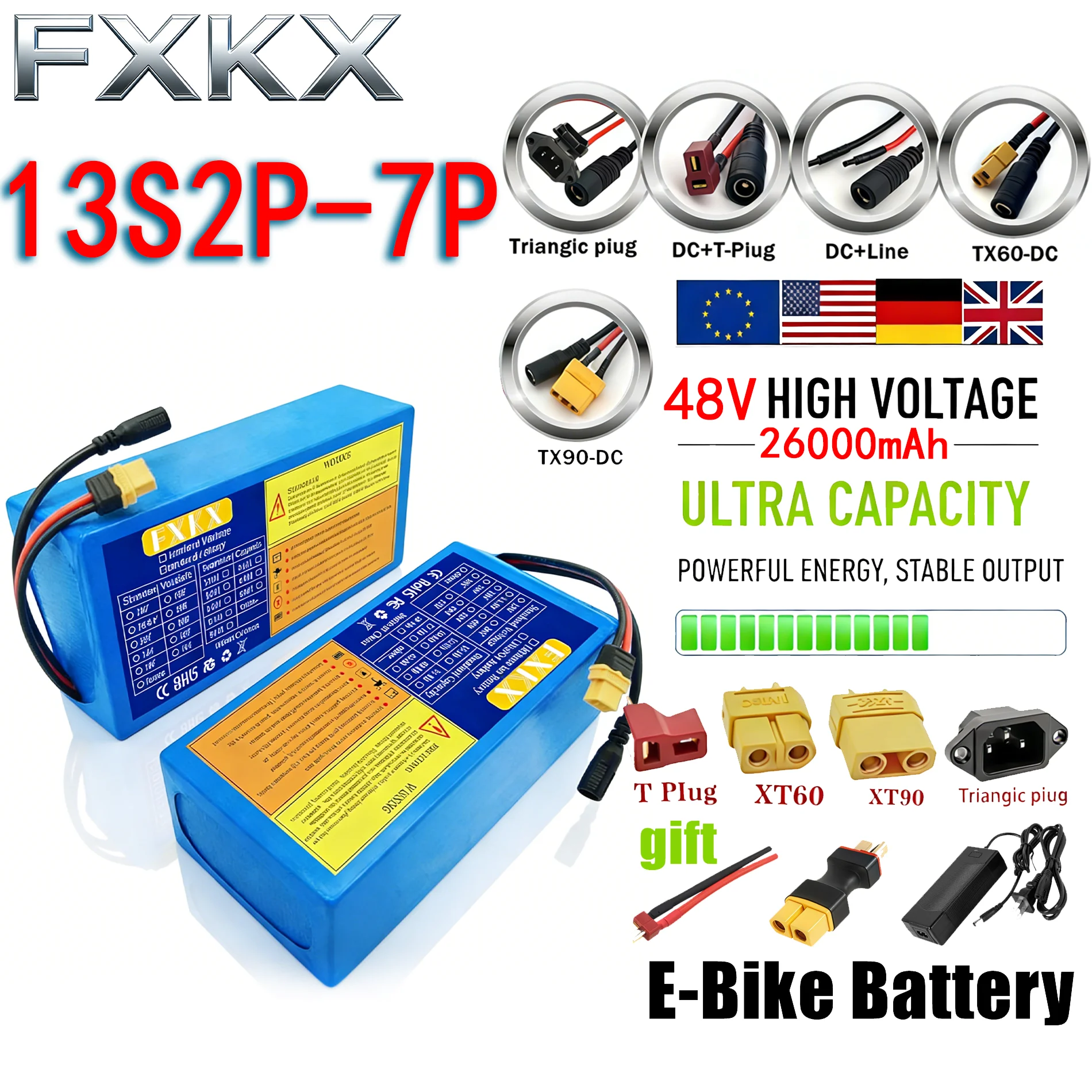 Brand New 48V 8Ah 2…