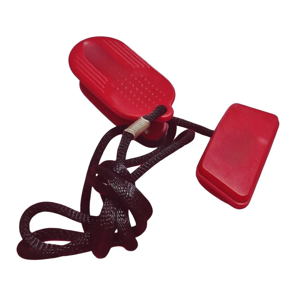 For Treadmill Safety Key E-Stop Switch Red Plastic Stop Lock With Clip For Most Running Machines Fitness Equipment Accessories - view 5