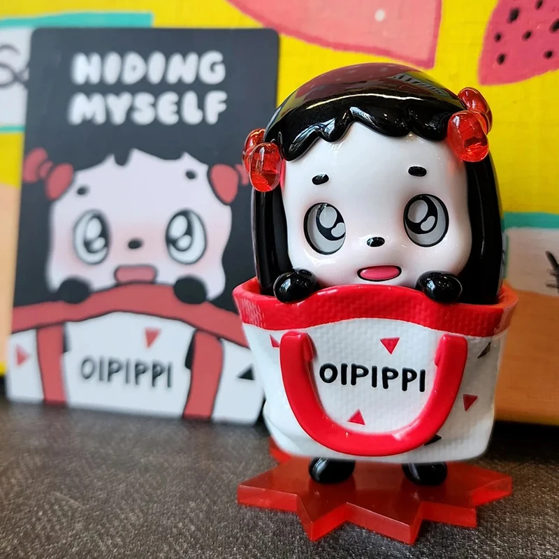 Oipippi Joyfulness Series Blind Box Action Figures Mysterious Box Cute Model Dolls Cartoon Decor Desktop Ornament Kids Toy Gift