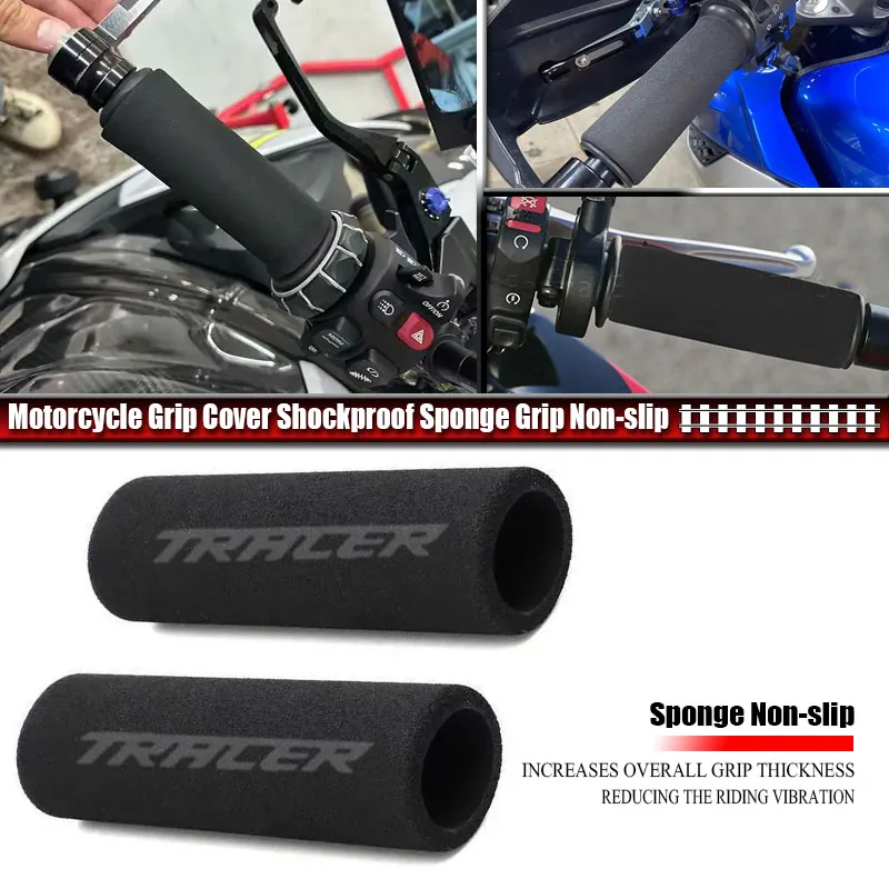 Fit For TRACER 7GT 9GT tracer7 tracer9 TRACER 700GT 900GT Motorcycle Handle Anti Slip Cover Soft Sponge Grip Handle