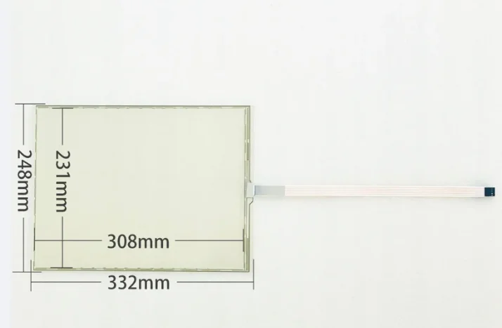 New Touch Screen Digitizer For TT11350A30 S5150E28P5L3AS16A1070500 Touchpad Glass Panel