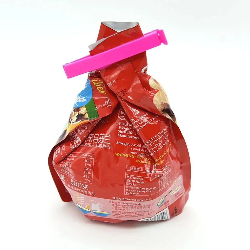 10/30Pcs Kitchen Storage Food Snack Seal Sealing Bag Clips Sealer Clamp Plastic Tool Kitchen Accessories Portable Bulk