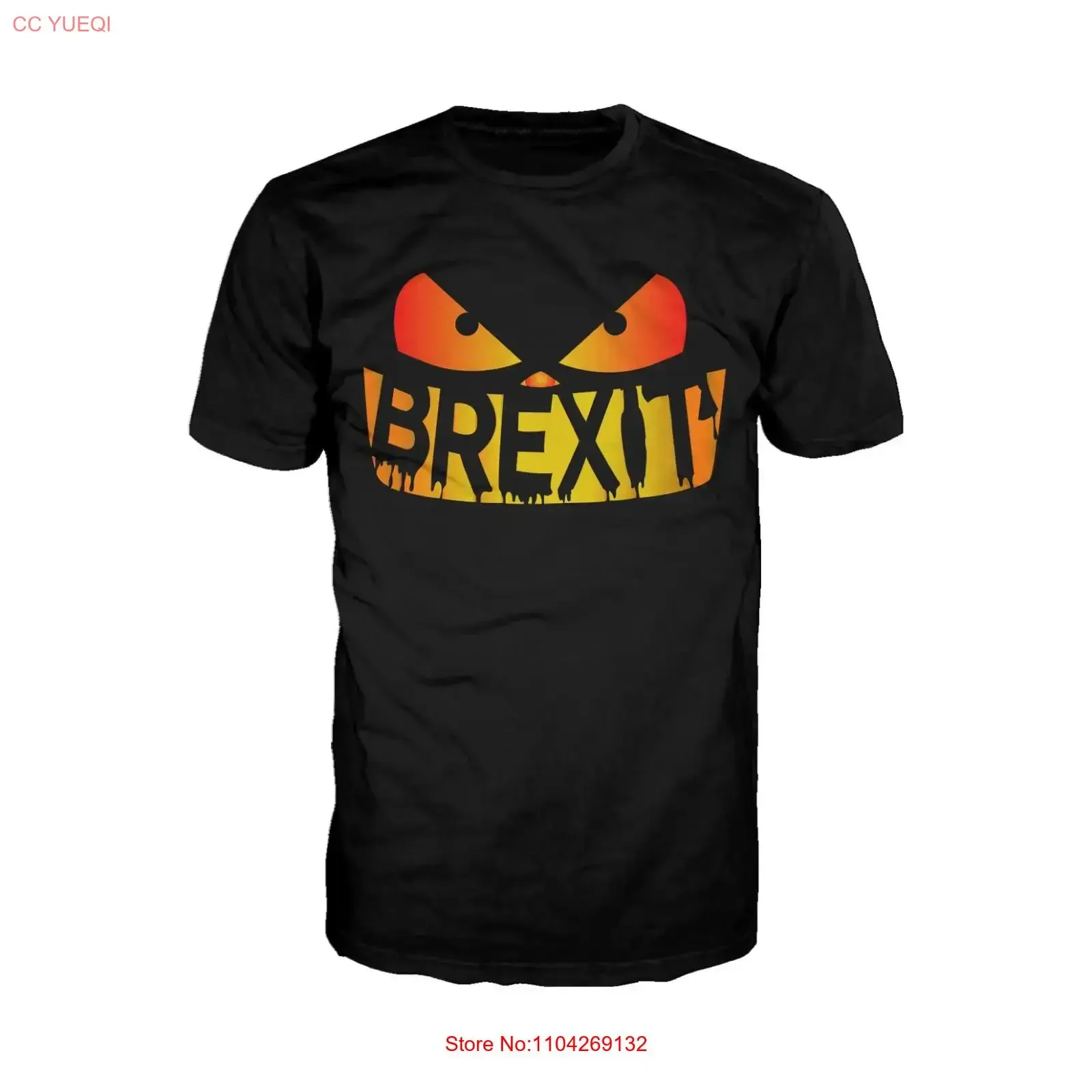 Halloween Hipster Brexit Official Mens T Shirt Cool Cute Funny  vintage Washed designer clothes Slightly graphic Casual