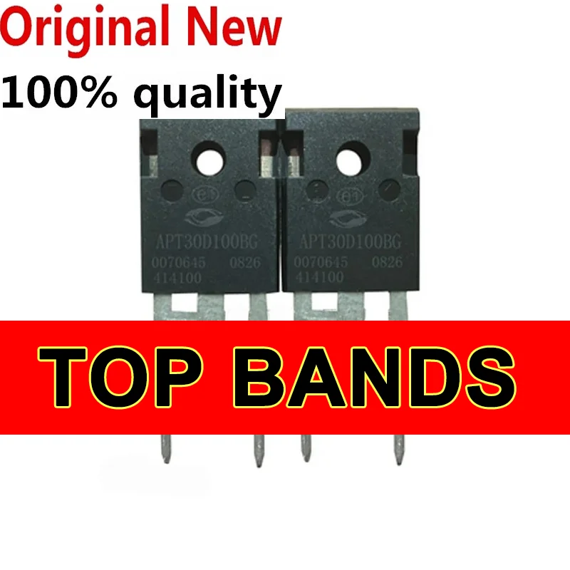 5PCS RECTIFIER DIODE APT/MICROSEMI TO-247 APT30D100B APT30D100BG IC Chipset NEW Original