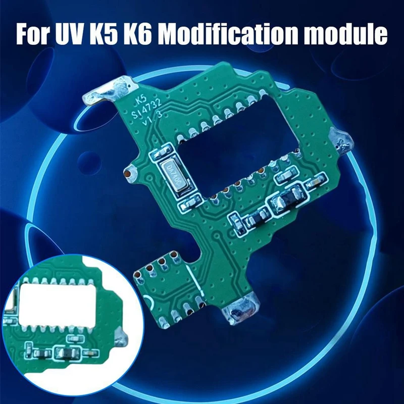 4 Stück für Quansheng Uv-K5/K6 Funkmodifikationsmodul. Fügen Sie lange Welle, mittlere Welle und kurze Welle FM-Funktion hinzu