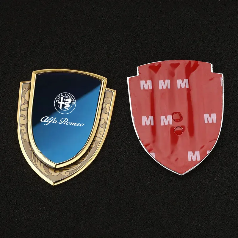 

2026 Горячая автомобильная наклейка 3D наклейка на крыло автомобиля логотип задний багажник наклейка для Alfa Romeo Sportiva 156 Stelvio Giulia Giulietta D