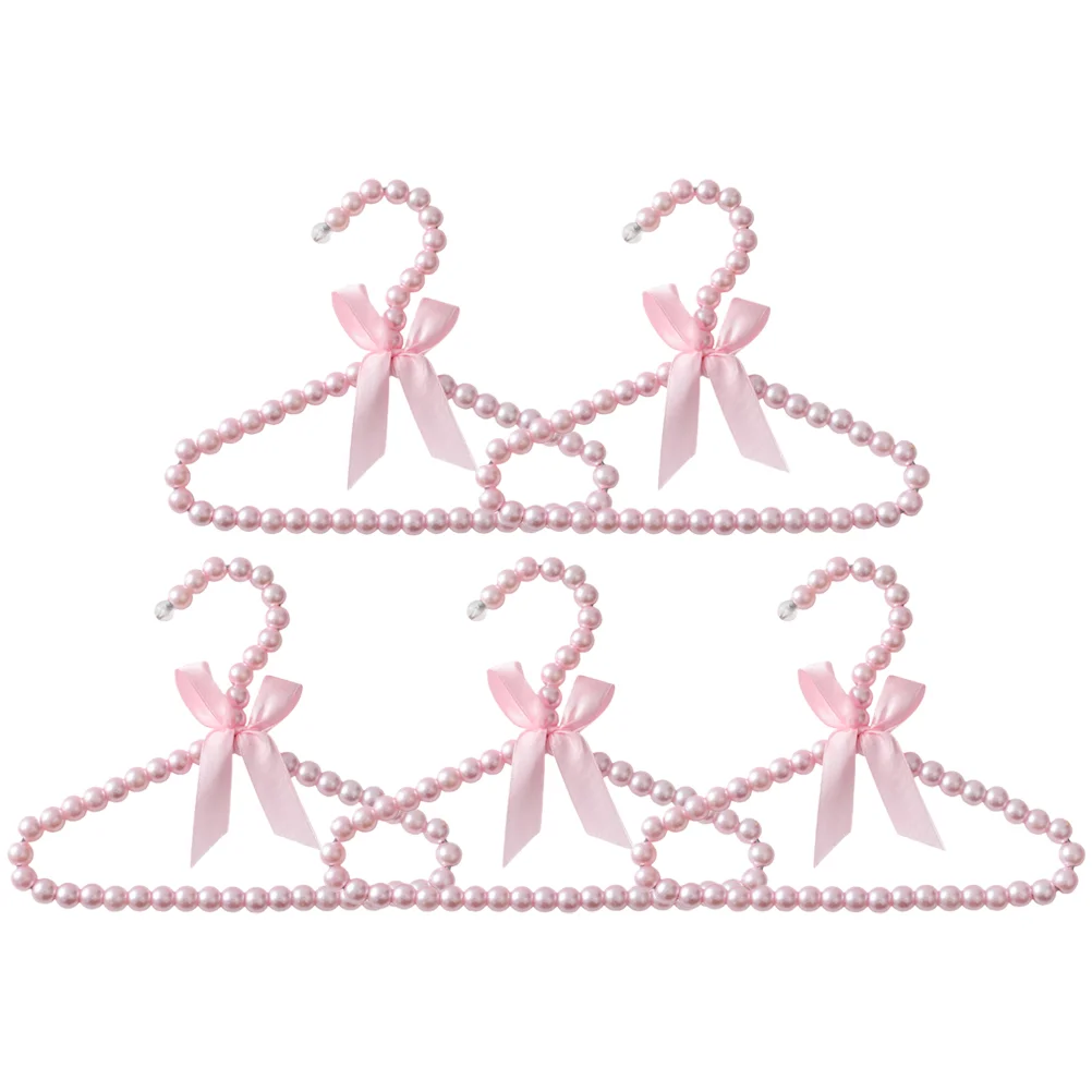 5 Pcs Children's Pearl Hanger Newborn Baby Hangers Youth for Clothes Kid Closet Infant Good