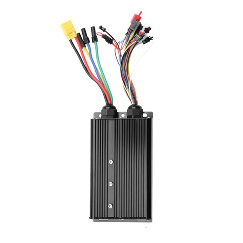 

Dual Mode 48V-72V 80A 3000W Sine Wave Ebike Controller 18 Tube With XT-150 Plug For For Electric Bike
