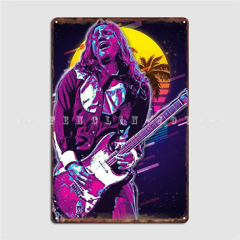 John Frusciante Live Rhcp Metal Sign Pub Personalized Club Bar Painting Décor Tin Sign Posters