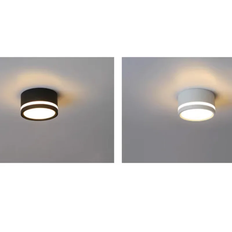 Surface mounted LED downlight side luminescent ceiling light 5W 7W 9W 12W 15W Nordic style Dimmable LED downlight spotlight