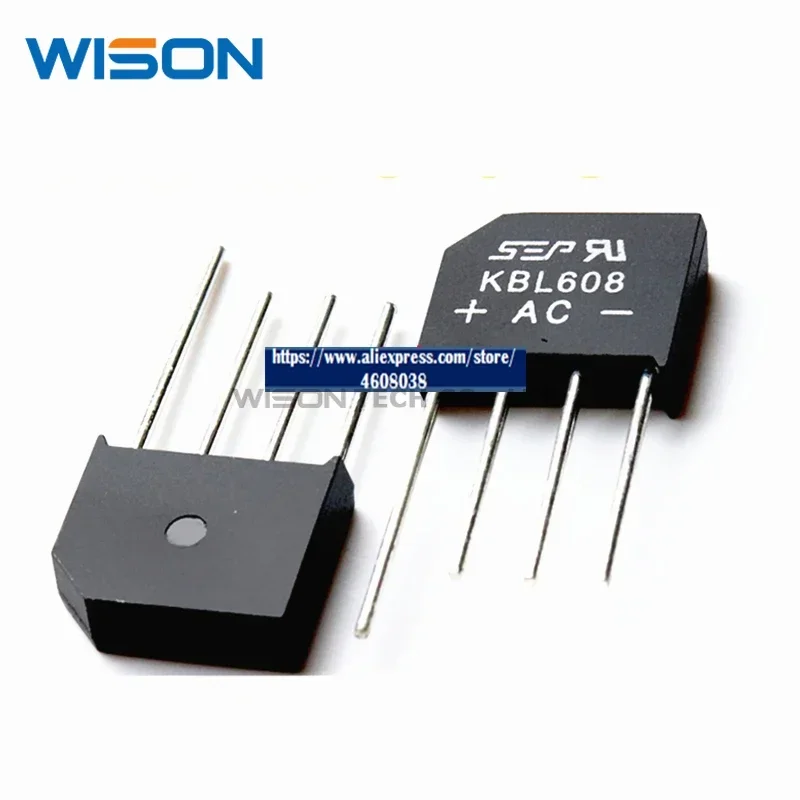 10 шт./лот KBU608 KBU808 KBL608 KBL406 KBU1010 KBU2510 Бесплатная доставка Новый и оригинальный мост