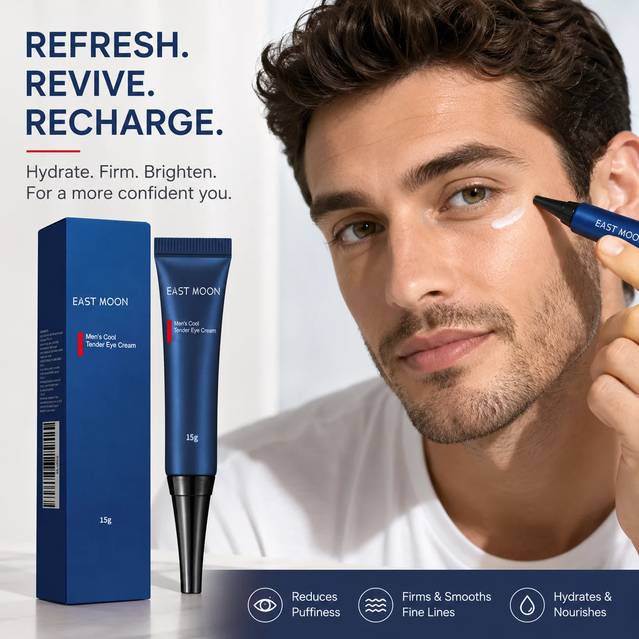 Awaken Peptide Lifting Eye Gel Firming Moisturize Eye Cream Reduce Eyes Puffiness Improve Dark Circle Retinol Under Eye Cream