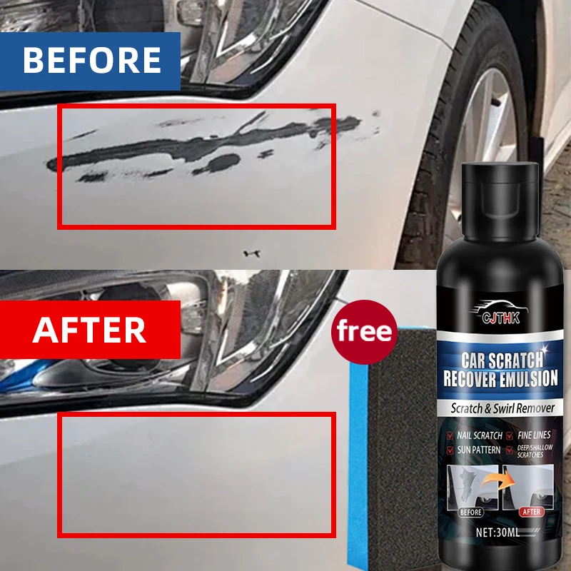 Auto-Kratzerentferner Lackpflege-Werkzeuge Auto-Whirl-Entferner Kratzerreparatur Poliermittel Auto-Karosserie Schleifpaste Anti-Kratzer-Wachs