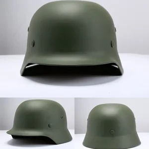 Deutsch M35 Motorradstahlhelm M1935 Gedenkvertretung Stahlhelm Unfallschutz WW2 Zweiter Weltkrieg Helm 2 Weltkrieg 10 Hauptverkaufs -Rüstungshelm - №4