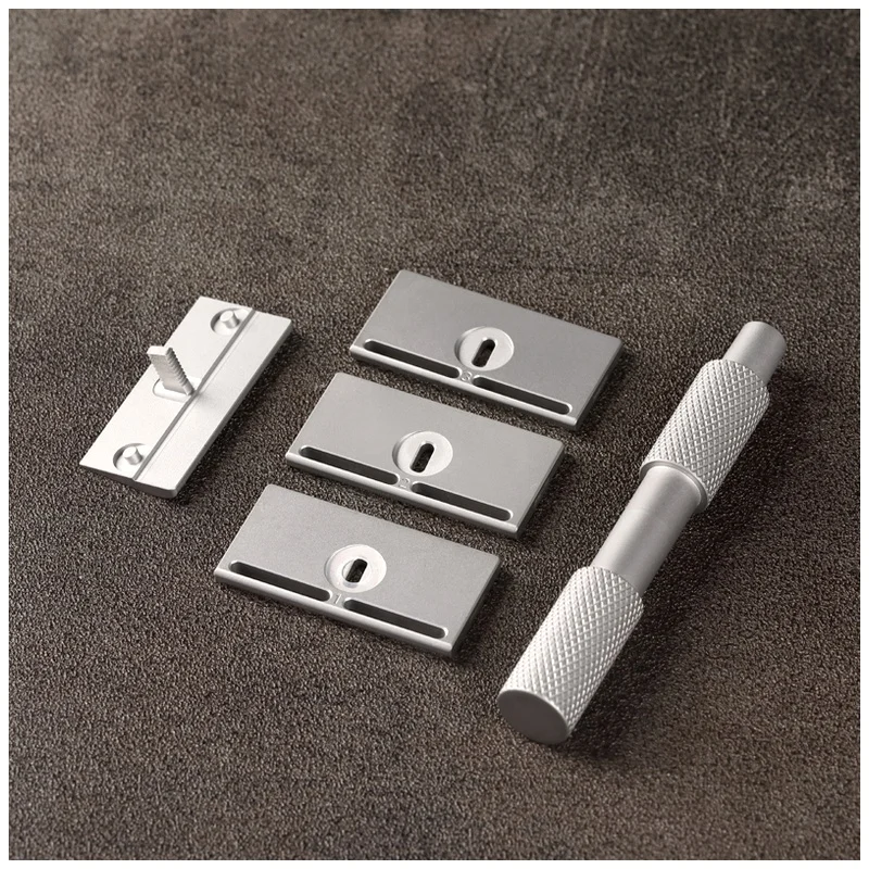 Traditional Shaving Razor YAQI Aileron GEM Blade Safety Razor with 3 Plates for Smooth Comfortable Cut