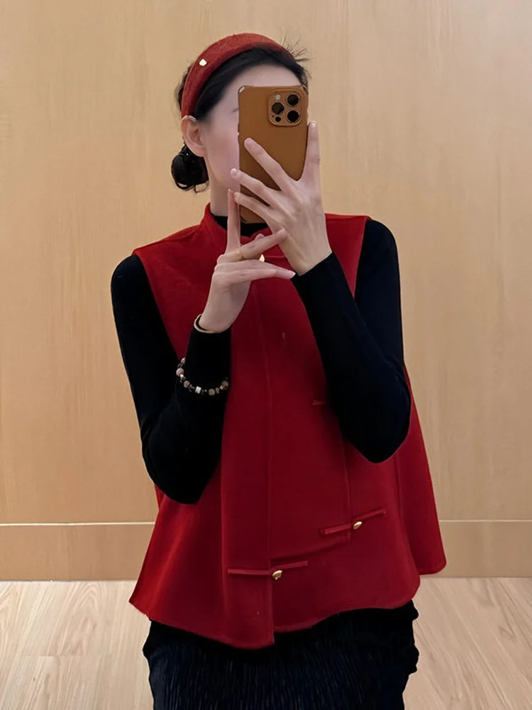 

Новая китайская модная женская верхняя одежда: приталенный жилет-топ для осени и зимы, новинка, премиум-класс Morning B