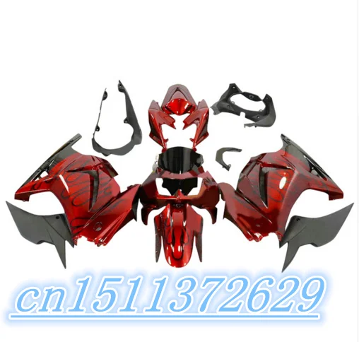 

Dor-hot sales Fairing For Kawasaki EX-250R EX250R EX 250R 2008-2012 08-12 2008 2009 2010 2011 2012 for red black D injection