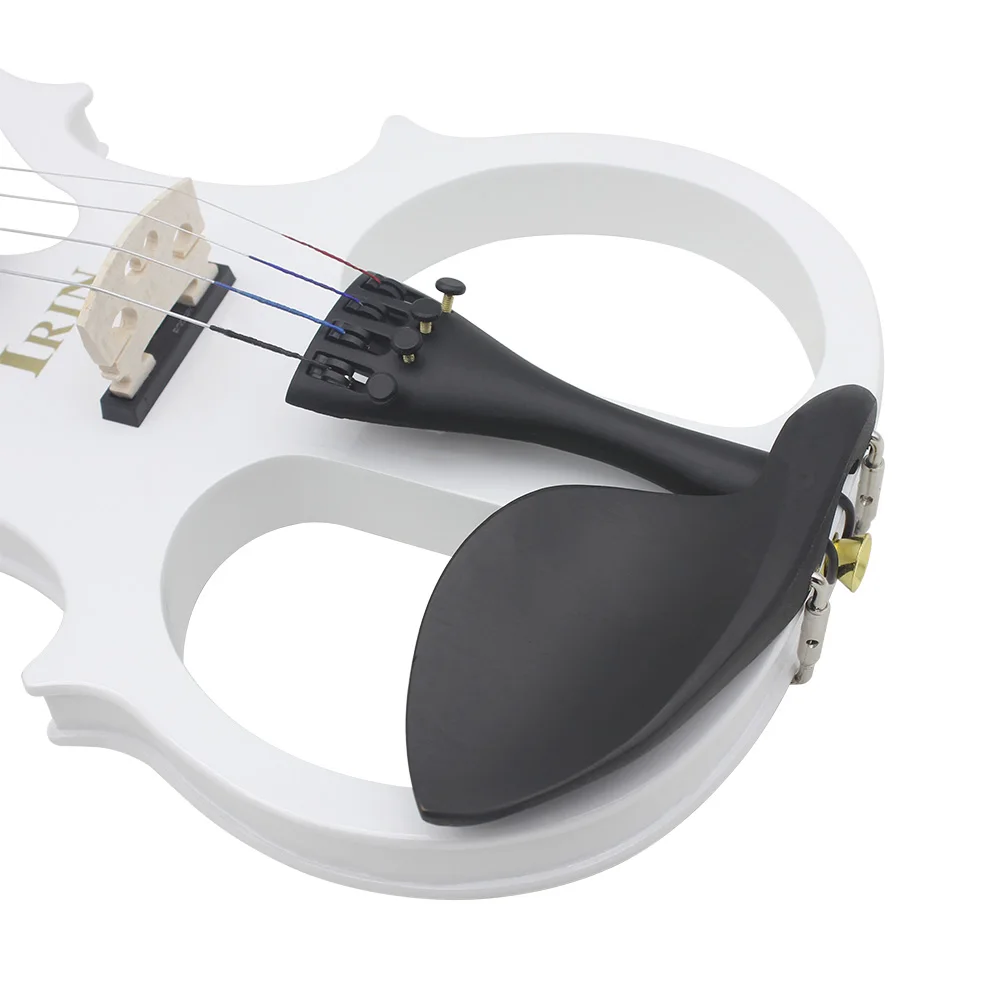 Professional 4/4 Electric Violin Maple Body Electro Violin Silent Fiddle With Case Cable Headphone Violin Parts & Accessories