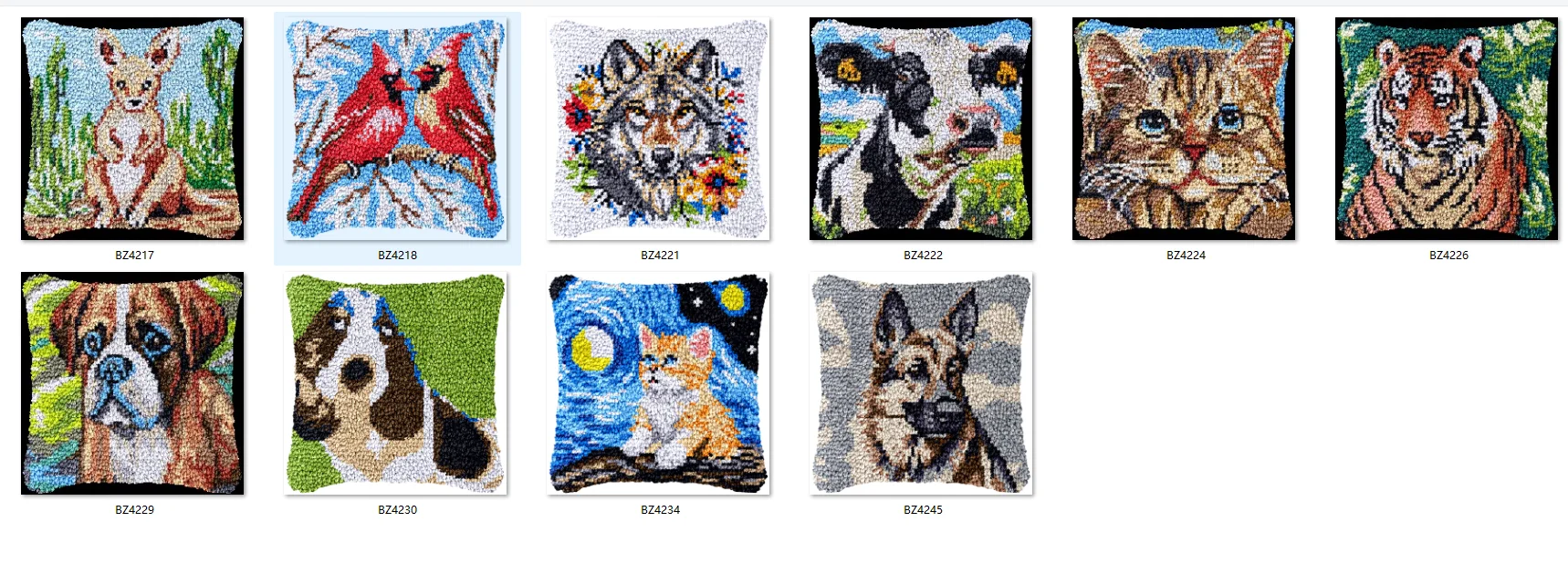 

Комплект крючков с защелкой в виде пчелы, ковер, холст, цветные птицы, стили руки 06, knooppakket, сделай сам, ковер, вышивка, ручная работа, цветы 43-43 см, два птицы