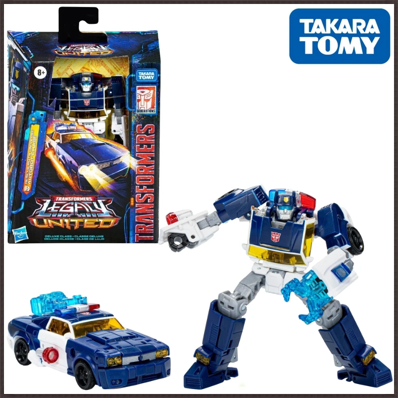 

Takara Tomy Трансформеры G Series Legend Alliance D Class Rescue Robot Chase Фигурка Модель Аниме Экшн-автомобиль Детский подарок