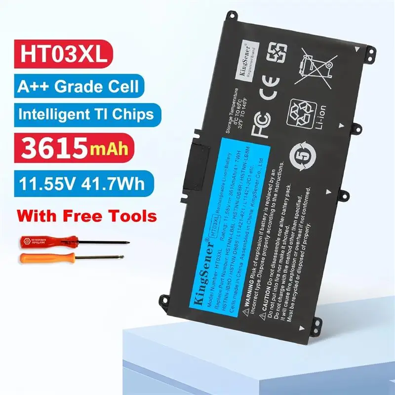 New! HT03XL Battery For Pavilion HP 14-CE0025TU 14-CE0034TX 15-CS0037T 250 255 G7 HSTNN-LB8L L11421-421 HSTNN-LB8M/DB8R