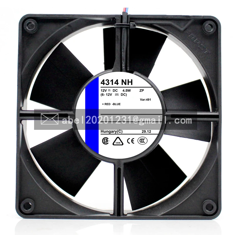 

BRAND NEW 4314NH 4314 NH DC 24V ORIGINAL COOLING FAN COOLER 119 x 119 x 32 mm