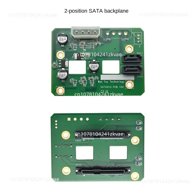 U-NAS 4-bay 8-bay chassis dedicated NAS backplane, supporting SAS 12Gbps SATA 6Gbps