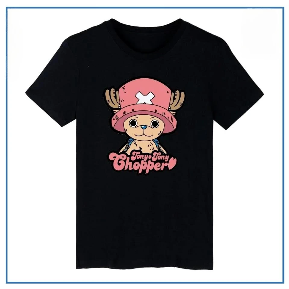 One Piece T-Shirt – Tony Tony Chopper High-quality Streetwear Is Suitable for Both Men and Women 2026 New Summer