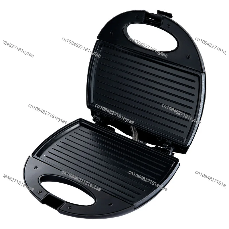 Sandwich machine Stainless steel triangular horizontal bar grill Household barbecue Double-sided heating Multifunctional