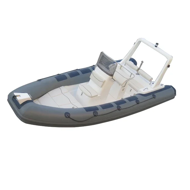 Italy Hot Sale 20ft RIB 600 Hypalon/PVC Fiberglass RIB Inflatable Boats