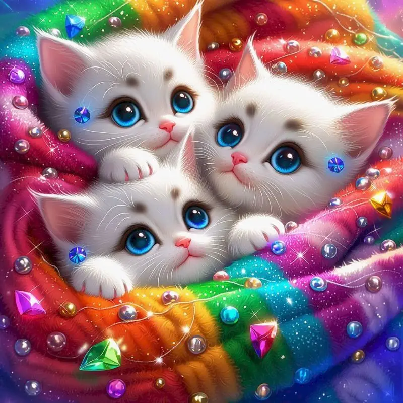 

Cat 5d Diamond Painting Home Decoration Diy Adult Crafts Kits Full Round/Square Crafts Gift Home Decor Gift Artwork
