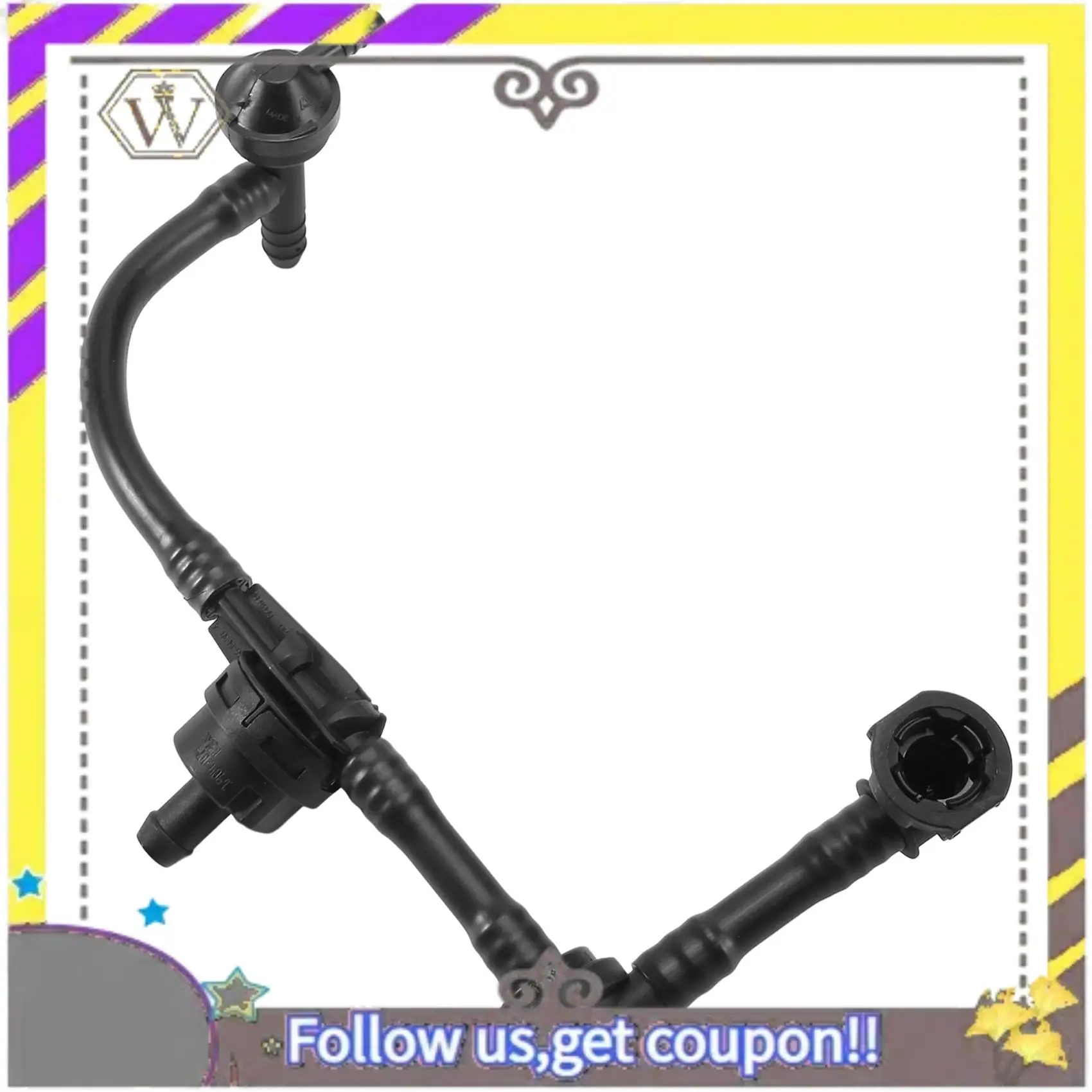 

ABXV-Engine Breather Pipe Vacuum Hose For VW Golf Water Pipe 03F133751B