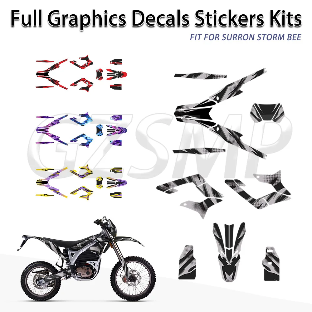 kit-adesivi-personalizzabili-per-moto-sur-ron-surron-storm-bee-grafiche-decorative-protettive-per-motocross