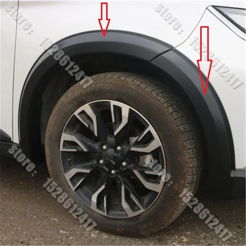 for Mitsubishi Outlander 2016 2017-2021 ABS Car Wheel Fender flares Wheel Extension Wheel Arches Plastic trim Car Accessories