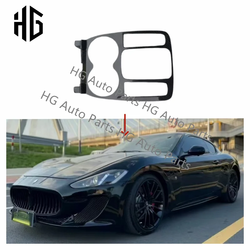 

Высокое качество, сухая центральная консоль из углеродного волокна, внутренняя отделка, украшение для Maserati GranTurismo GT GTS, автомобильная панель, внутренние детали