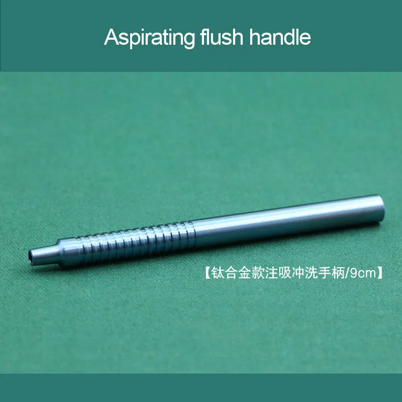 

Eyelid Tools Aspirating flush handle Stainless steel titanium alloy handle 9cm Beauty Health Cosmetic Makeup Tools