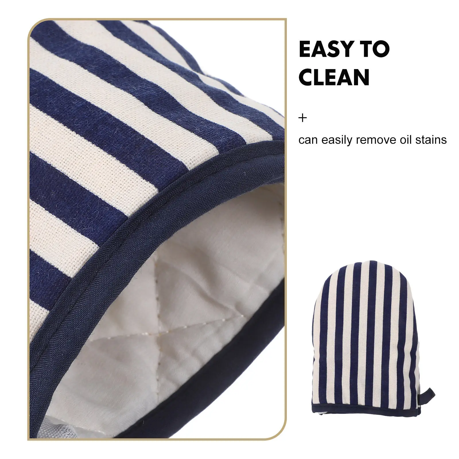 Heat Resistant Kitchen Oven Mitts Cotton Non-Slip Oversized Insulated Microwave Baking Grilling Air Fryer Cooking Thermal