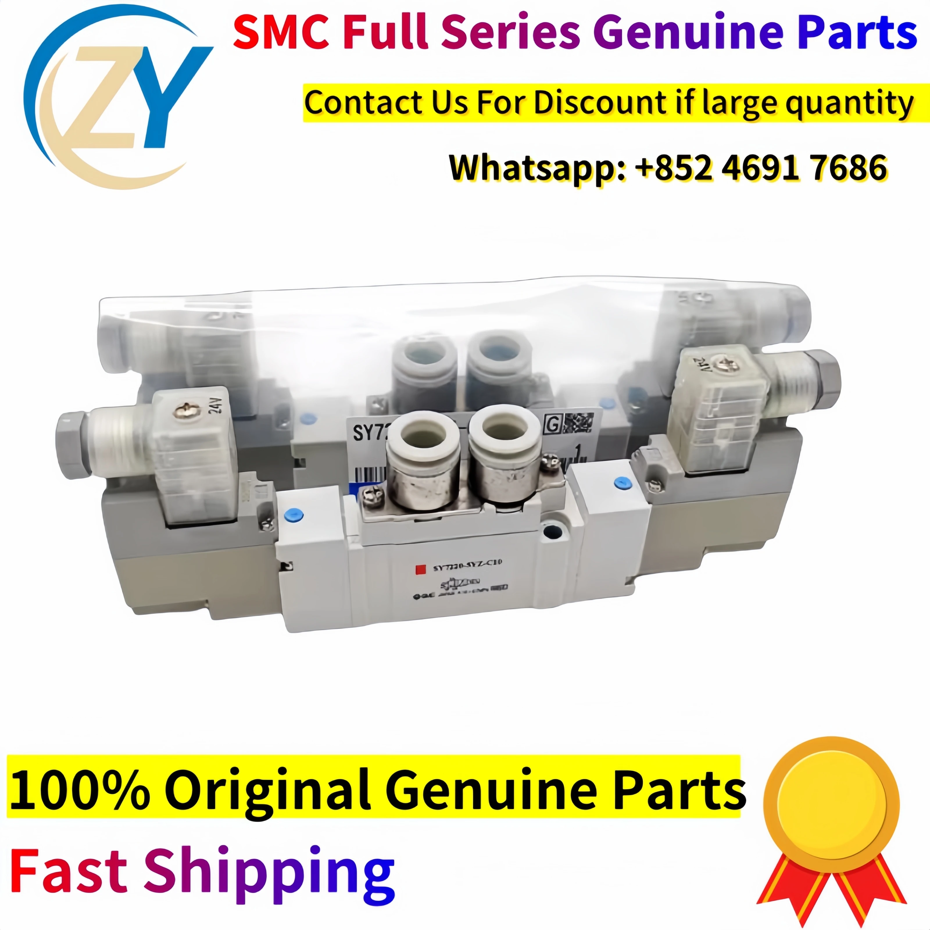 

Genuine SMC SY7120 SY7220 SY7320 Solenoid Valve 5DZD 5DD 5DZ 5DZE 5D 02 C8 C1 SMC Full Series Products
