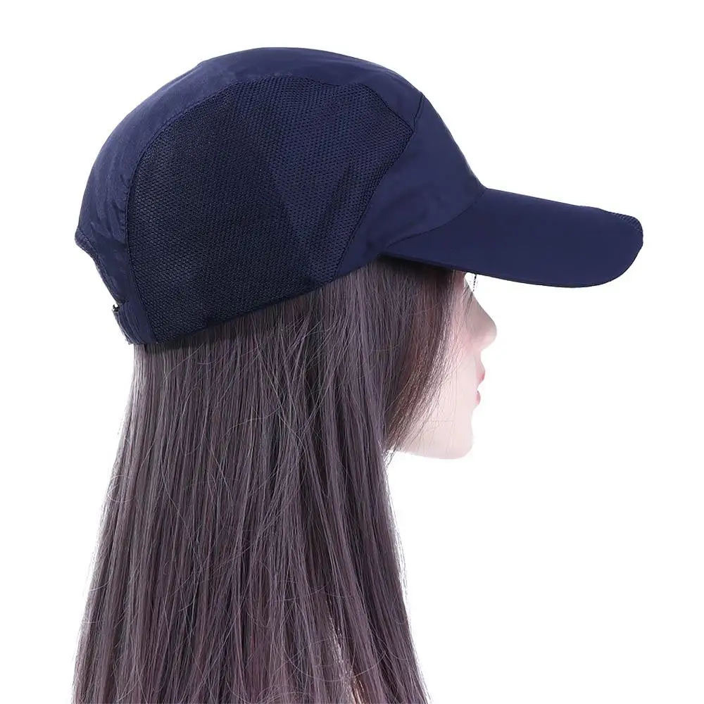 Hollow Simple Sun Hat Sport Cap Breathable Golf Summer Quick Dry Mesh Cap Baseball Hat Visor Cap Mesh Caps - Image 6