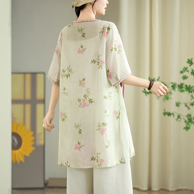 

Ele Китайский Sle Печатный Вышитый Шелковый илт Dr Long Sve круглый Ne ort Длина Традиционный ...