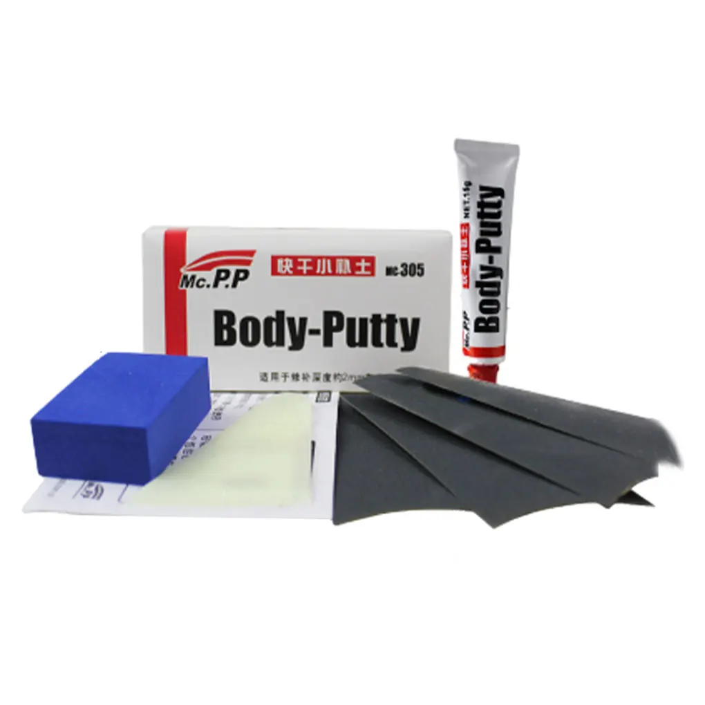 Quick And Efficient Car Body Putty Scratch Filler Kit For DIY Repairs Body Putty Scratch Filler Kits