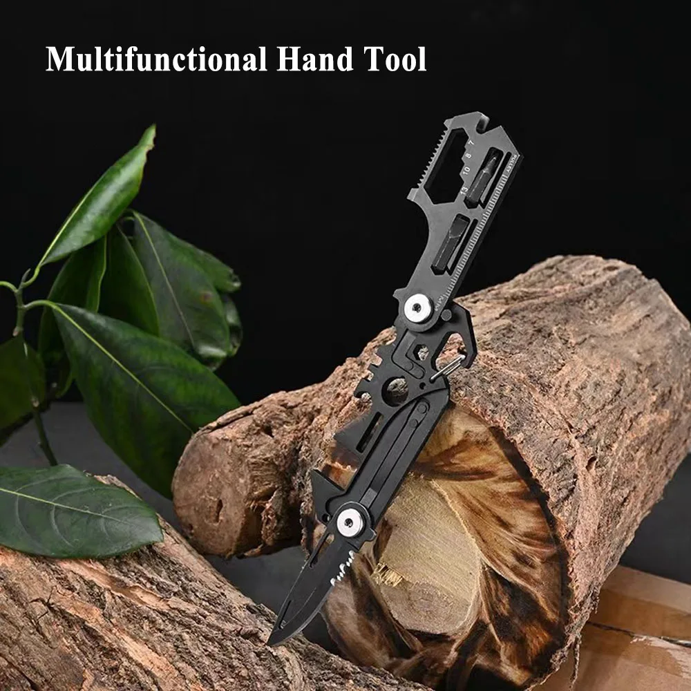 

Mini Survival Folding Knife EDC Multitool Camping Equipment Multipurpose Pocket Credit Card Knife Survival Gadgets Knife For Men