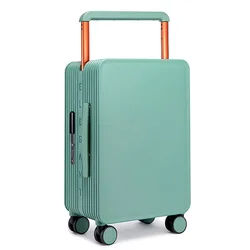 Brede Handvat Koffer 20/24 inch Hoge Kwaliteit Rolling Bagage Spinner Wielen Mannen Reistas Vrouwen Cabine Wachtwoord Trolley bagage