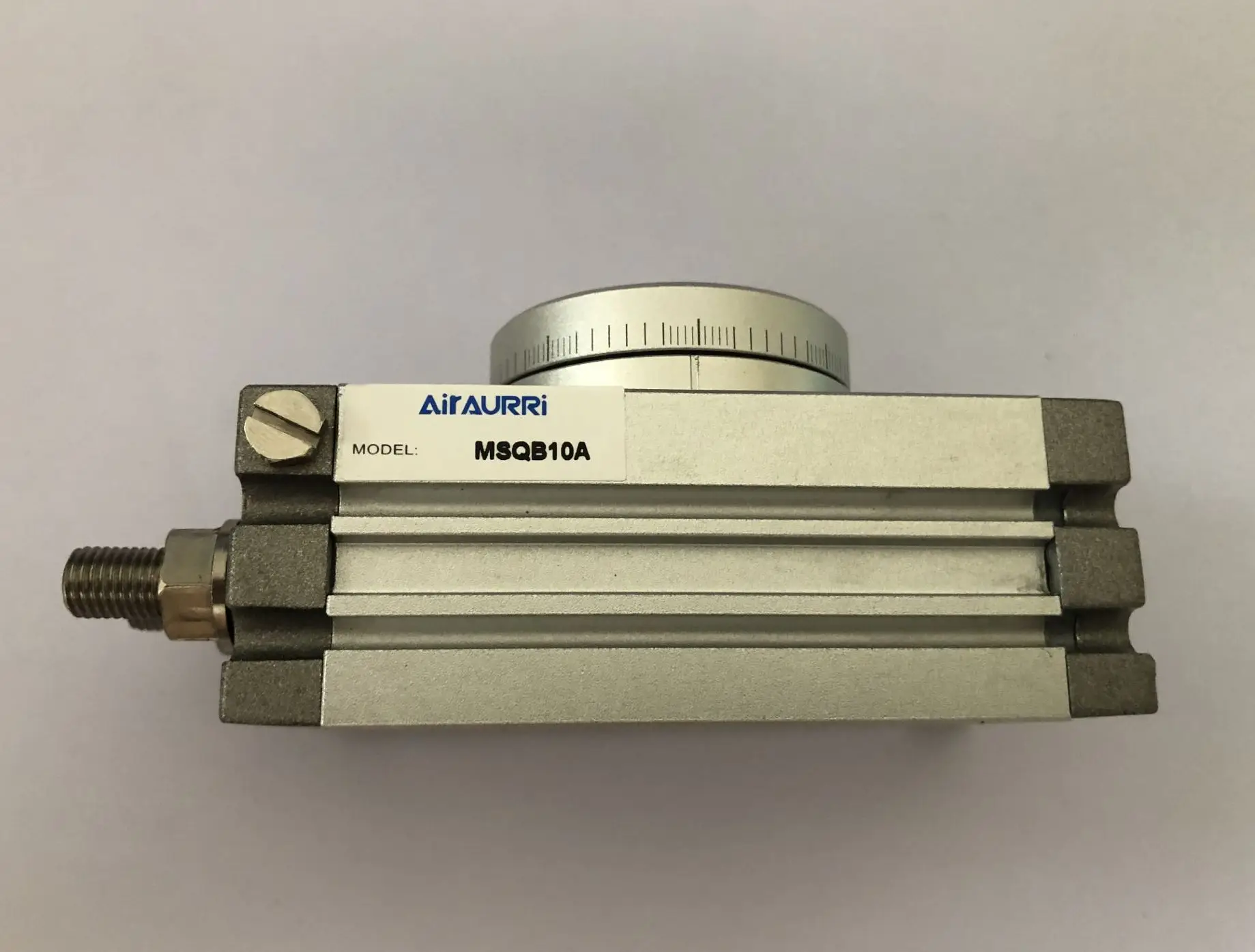 High quality double acting air table actuator pneumatic rotary cylinder smc type MSQB-10A/MSQB-10R with internal shock absorber