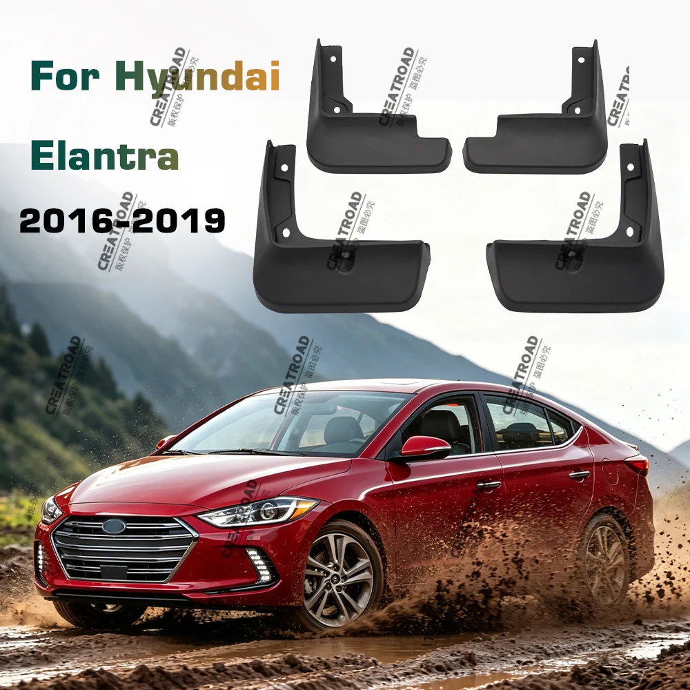 Für Hyundai Elantra Avante AD 2016 2017 2018 2019 Kotflügel Kotflügel Schmutzfänger Schutz Spritzschutz Kotflügel Autozubehör